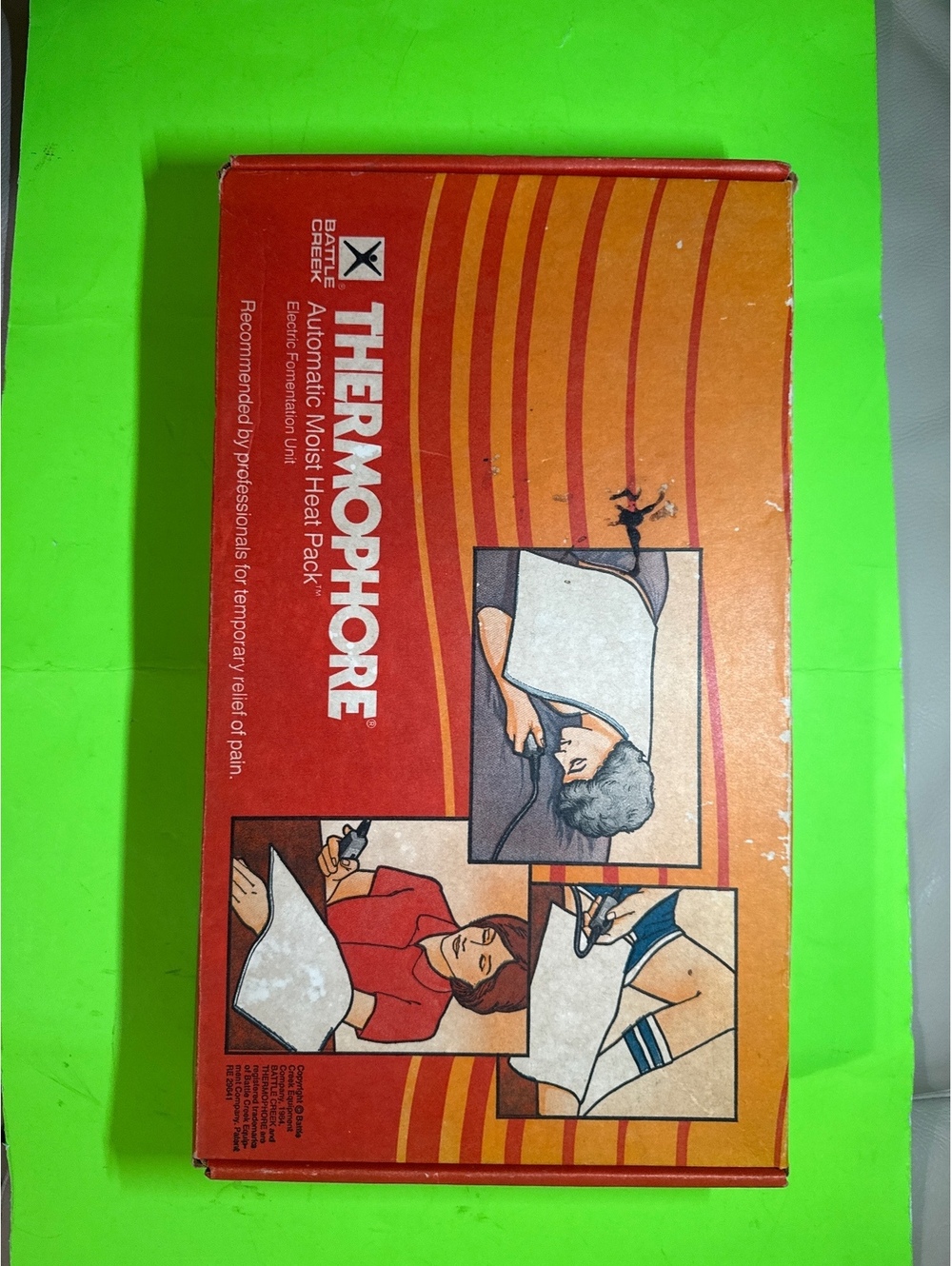 Thermophore electric moist heating pad